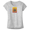 OCSO Multi-Colors Sublimatable Ladies PosiCharge Electric Heather Sporty Tee Thumbnail