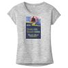 OCSO Multi-Colors Sublimatable Ladies PosiCharge Electric Heather Sporty Tee Thumbnail