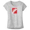 OCSO Multi-Colors Sublimatable Ladies PosiCharge Electric Heather Sporty Tee Thumbnail