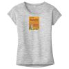 OCSO Multi-Colors Sublimatable Ladies PosiCharge Electric Heather Sporty Tee Thumbnail