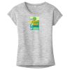OCSO Multi-Colors Sublimatable Ladies PosiCharge Electric Heather Sporty Tee Thumbnail