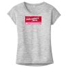 OCSO Multi-Colors Sublimatable Ladies PosiCharge Electric Heather Sporty Tee Thumbnail