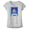 OCSO Multi-Colors Sublimatable Ladies PosiCharge Electric Heather Sporty Tee Thumbnail