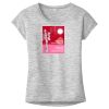 OCSO Multi-Colors Sublimatable Ladies PosiCharge Electric Heather Sporty Tee Thumbnail