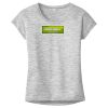 OCSO Multi-Colors Sublimatable Ladies PosiCharge Electric Heather Sporty Tee Thumbnail
