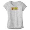 OCSO Multi-Colors Sublimatable Ladies PosiCharge Electric Heather Sporty Tee Thumbnail
