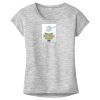 OCSO Multi-Colors Sublimatable Ladies PosiCharge Electric Heather Sporty Tee Thumbnail