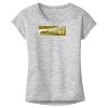 OCSO Multi-Colors Sublimatable Ladies PosiCharge Electric Heather Sporty Tee Thumbnail