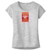 OCSO Multi-Colors Sublimatable Ladies PosiCharge Electric Heather Sporty Tee Thumbnail