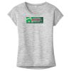 OCSO Multi-Colors Sublimatable Ladies PosiCharge Electric Heather Sporty Tee Thumbnail
