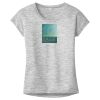 OCSO Multi-Colors Sublimatable Ladies PosiCharge Electric Heather Sporty Tee Thumbnail