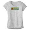 OCSO Multi-Colors Sublimatable Ladies PosiCharge Electric Heather Sporty Tee Thumbnail