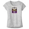 OCSO Multi-Colors Sublimatable Ladies PosiCharge Electric Heather Sporty Tee Thumbnail