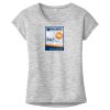 OCSO Multi-Colors Sublimatable Ladies PosiCharge Electric Heather Sporty Tee Thumbnail
