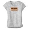 OCSO Multi-Colors Sublimatable Ladies PosiCharge Electric Heather Sporty Tee Thumbnail