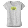 OCSO Multi-Colors Sublimatable Ladies PosiCharge Electric Heather Sporty Tee Thumbnail