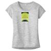 OCSO Multi-Colors Sublimatable Ladies PosiCharge Electric Heather Sporty Tee Thumbnail