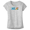 OCSO Multi-Colors Sublimatable Ladies PosiCharge Electric Heather Sporty Tee Thumbnail