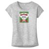 OCSO Multi-Colors Sublimatable Ladies PosiCharge Electric Heather Sporty Tee Thumbnail