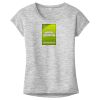 OCSO Multi-Colors Sublimatable Ladies PosiCharge Electric Heather Sporty Tee Thumbnail