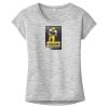 OCSO Multi-Colors Sublimatable Ladies PosiCharge Electric Heather Sporty Tee Thumbnail