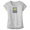 OCSO Multi-Colors Sublimatable Ladies PosiCharge Electric Heather Sporty Tee Thumbnail