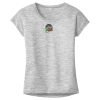 OCSO Multi-Colors Sublimatable Ladies PosiCharge Electric Heather Sporty Tee Thumbnail