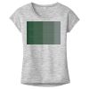 OCSO Multi-Colors Sublimatable Ladies PosiCharge Electric Heather Sporty Tee Thumbnail