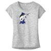 OCSO Multi-Colors Sublimatable Ladies PosiCharge Electric Heather Sporty Tee Thumbnail