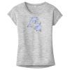 OCSO Multi-Colors Sublimatable Ladies PosiCharge Electric Heather Sporty Tee Thumbnail