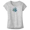 OCSO Multi-Colors Sublimatable Ladies PosiCharge Electric Heather Sporty Tee Thumbnail
