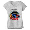 OCSO Multi-Colors Sublimatable Ladies PosiCharge Electric Heather Sporty Tee Thumbnail