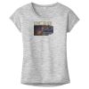 OCSO Multi-Colors Sublimatable Ladies PosiCharge Electric Heather Sporty Tee Thumbnail