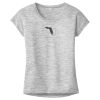 OCSO Multi-Colors Sublimatable Ladies PosiCharge Electric Heather Sporty Tee Thumbnail