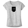 OCSO Multi-Colors Sublimatable Ladies PosiCharge Electric Heather Sporty Tee Thumbnail
