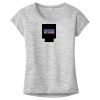 OCSO Multi-Colors Sublimatable Ladies PosiCharge Electric Heather Sporty Tee Thumbnail