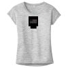 OCSO Multi-Colors Sublimatable Ladies PosiCharge Electric Heather Sporty Tee Thumbnail