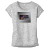 OCSO Multi-Colors Sublimatable Ladies PosiCharge Electric Heather Sporty Tee Thumbnail