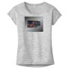 OCSO Multi-Colors Sublimatable Ladies PosiCharge Electric Heather Sporty Tee Thumbnail