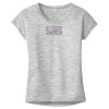 OCSO Multi-Colors Sublimatable Ladies PosiCharge Electric Heather Sporty Tee Thumbnail