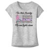 OCSO Multi-Colors Sublimatable Ladies PosiCharge Electric Heather Sporty Tee Thumbnail