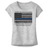 OCSO Multi-Colors Sublimatable Ladies PosiCharge Electric Heather Sporty Tee Thumbnail