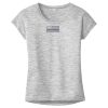 OCSO Multi-Colors Sublimatable Ladies PosiCharge Electric Heather Sporty Tee Thumbnail