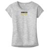 OCSO Multi-Colors Sublimatable Ladies PosiCharge Electric Heather Sporty Tee Thumbnail