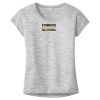 OCSO Multi-Colors Sublimatable Ladies PosiCharge Electric Heather Sporty Tee Thumbnail