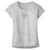 OCSO Multi-Colors Sublimatable Ladies PosiCharge Electric Heather Sporty Tee Thumbnail