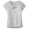 OCSO Multi-Colors Sublimatable Ladies PosiCharge Electric Heather Sporty Tee Thumbnail