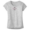 OCSO Multi-Colors Sublimatable Ladies PosiCharge Electric Heather Sporty Tee Thumbnail
