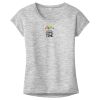 OCSO Multi-Colors Sublimatable Ladies PosiCharge Electric Heather Sporty Tee Thumbnail