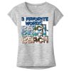 OCSO Multi-Colors Sublimatable Ladies PosiCharge Electric Heather Sporty Tee Thumbnail